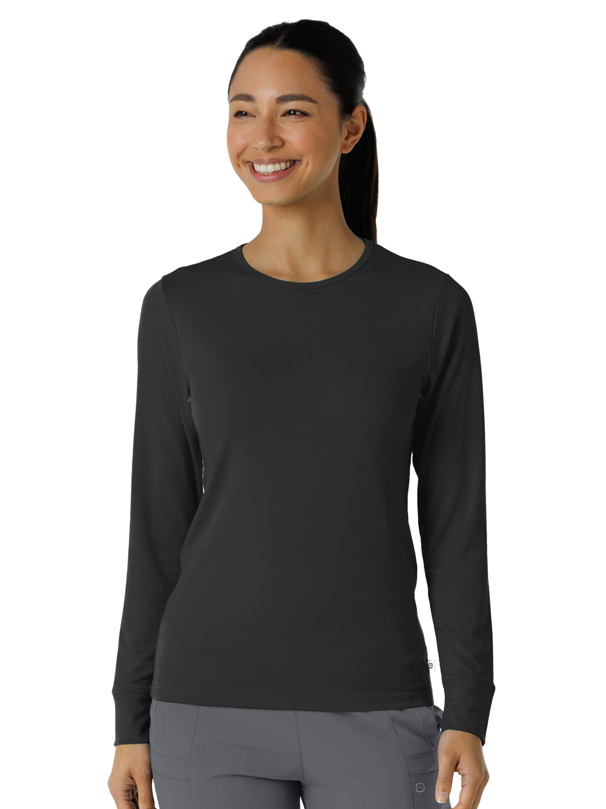 Wink Layers - Women's Long Sleeve Underscrub Tee