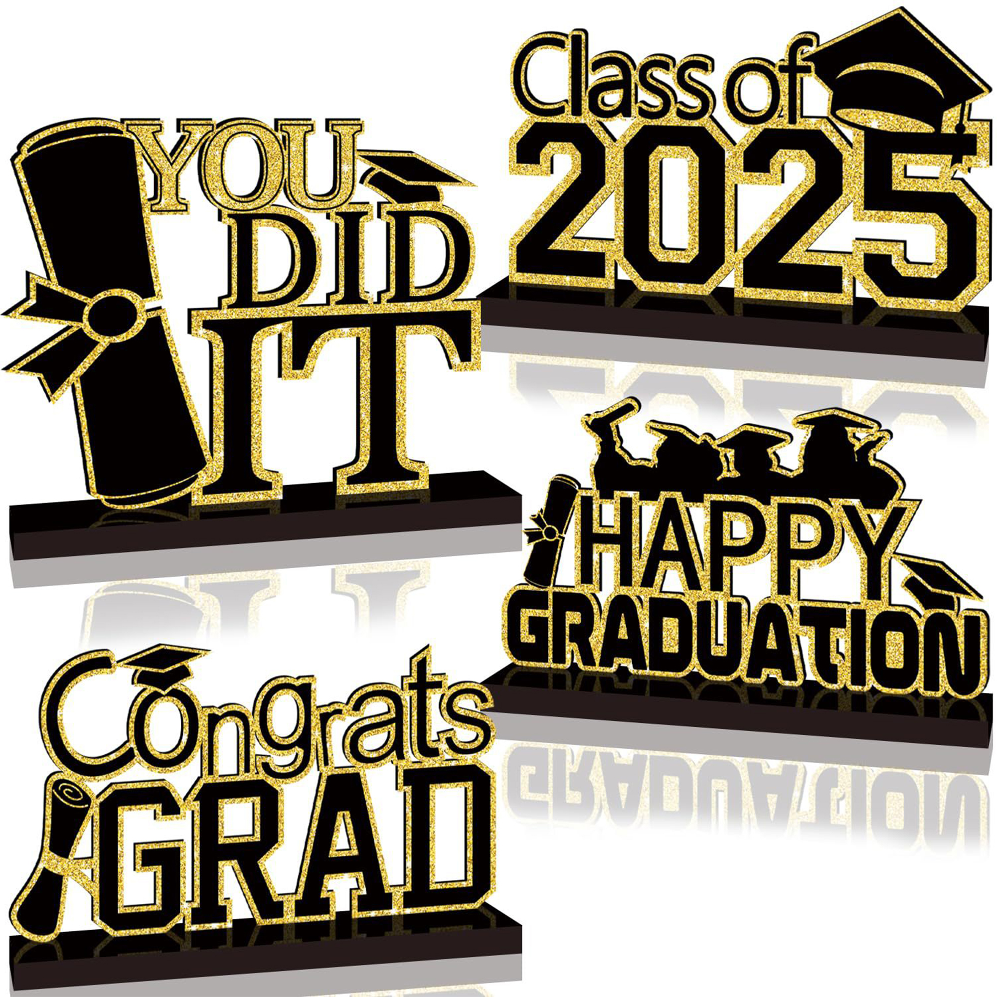Wooden Graduation Desk Sign 5