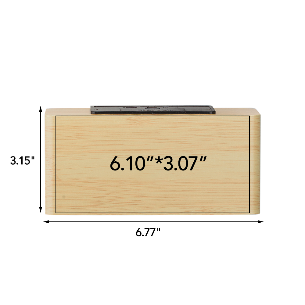 Clement Eco-Friendly Alarm Clock and Wireless Charger 4