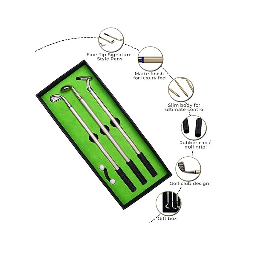Golf Club Pen Set Gifts 2