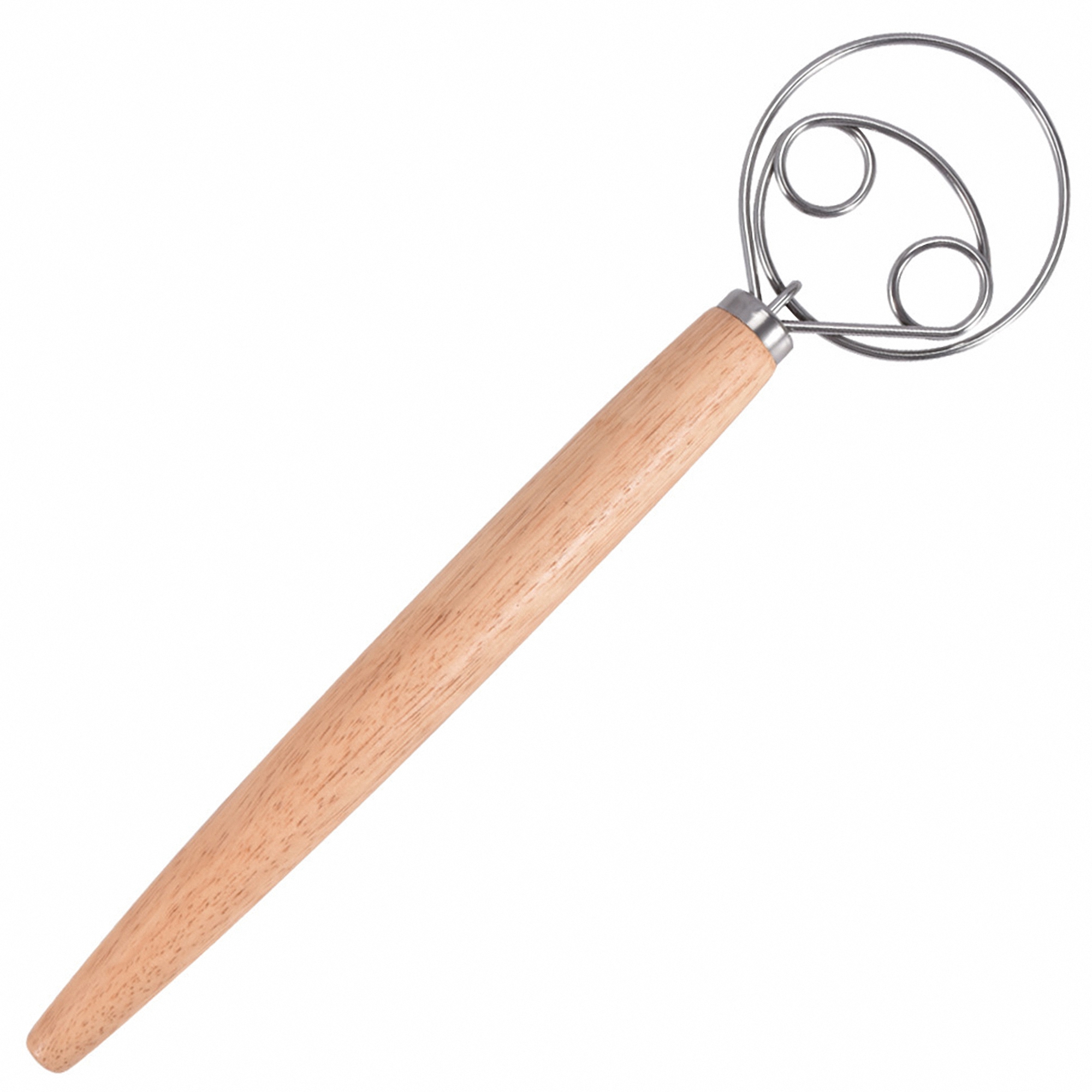 13" Wooden Handle Egg Beater 5