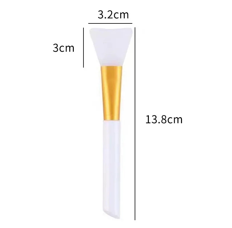 Travel Friendly Reusable Silicone Brush for Charcoal Mud Mask Easy Rinse Storage 7