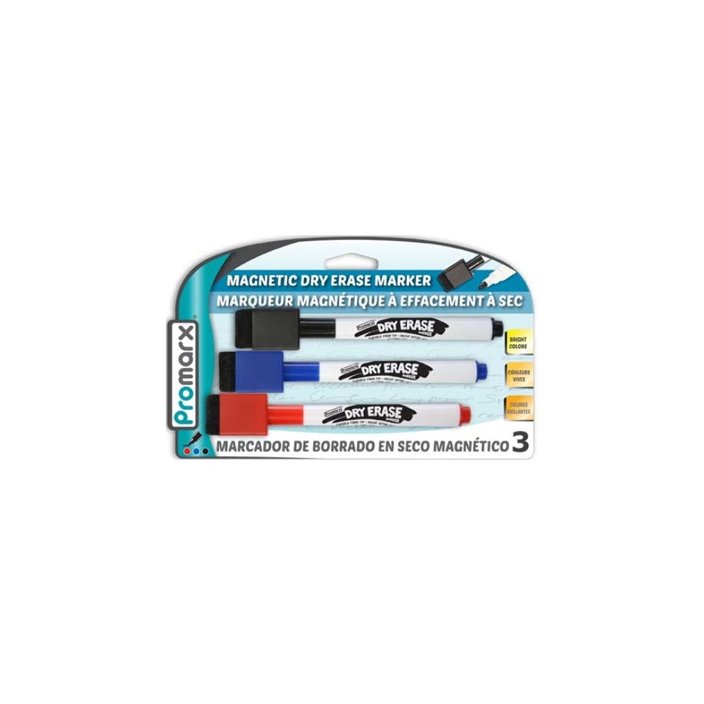 Magnetic Dry Erase Markers - 3 Count 2