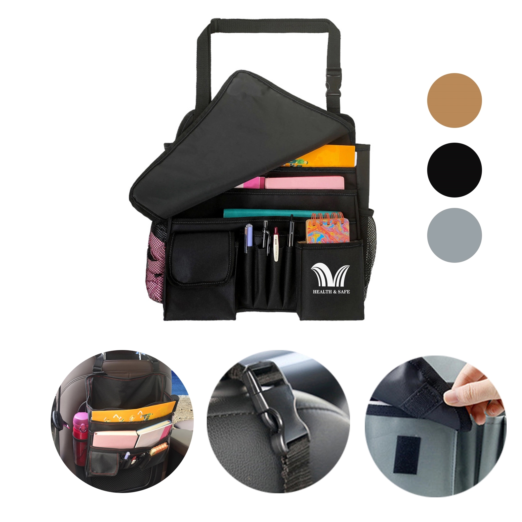 Car Seat Back Storage Organizer 4