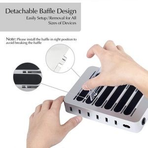 Multifunctional Smart Phone Wireless Charging Station 2