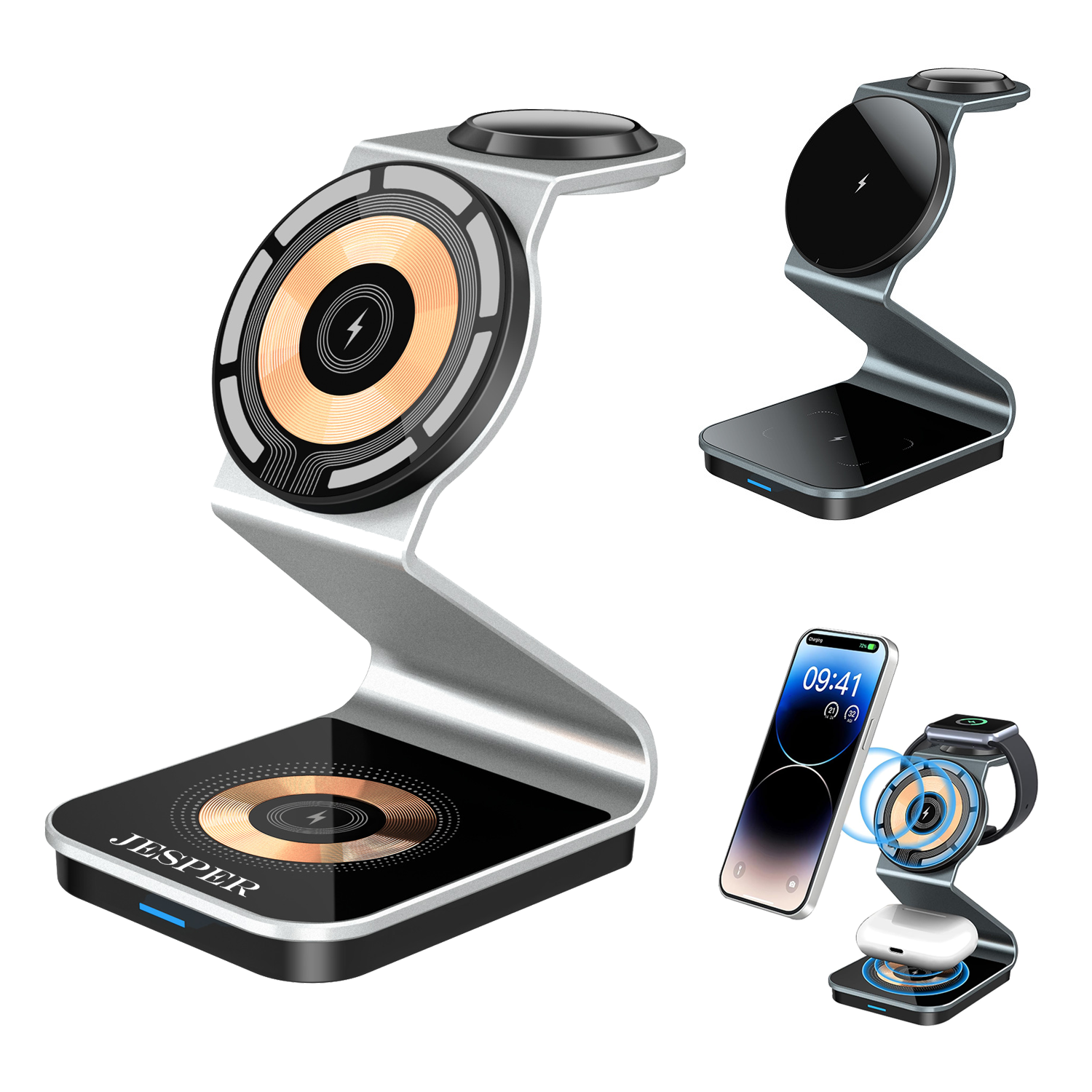 3 in 1 Wireless Charging Station 12