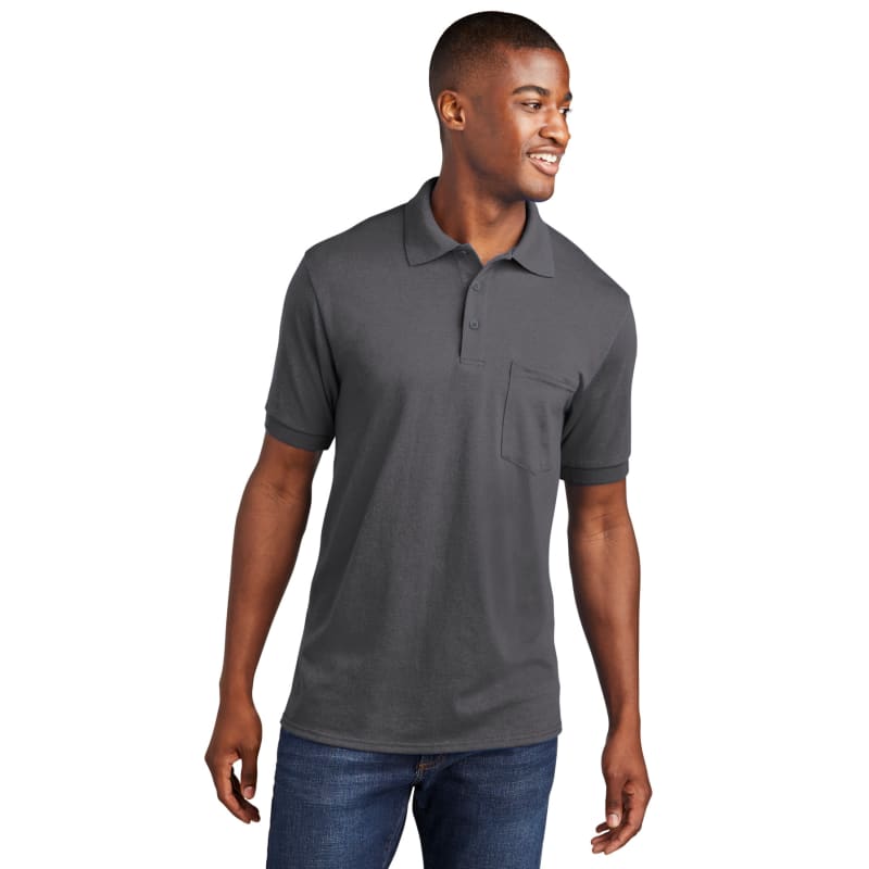 Port & Company Core Blend Jersey Knit Pocket Polo. 16