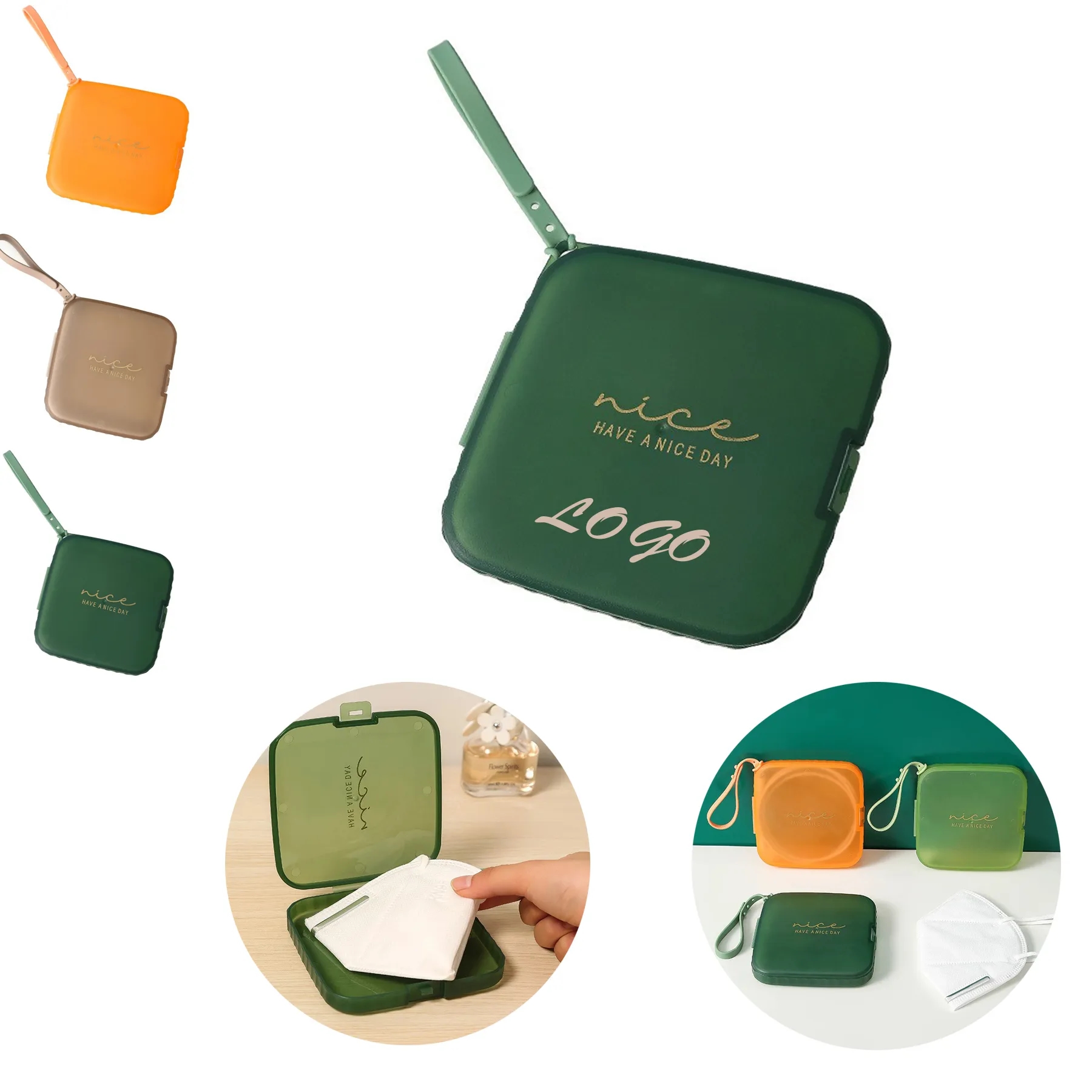 Portable Face Mask Holder Case 3