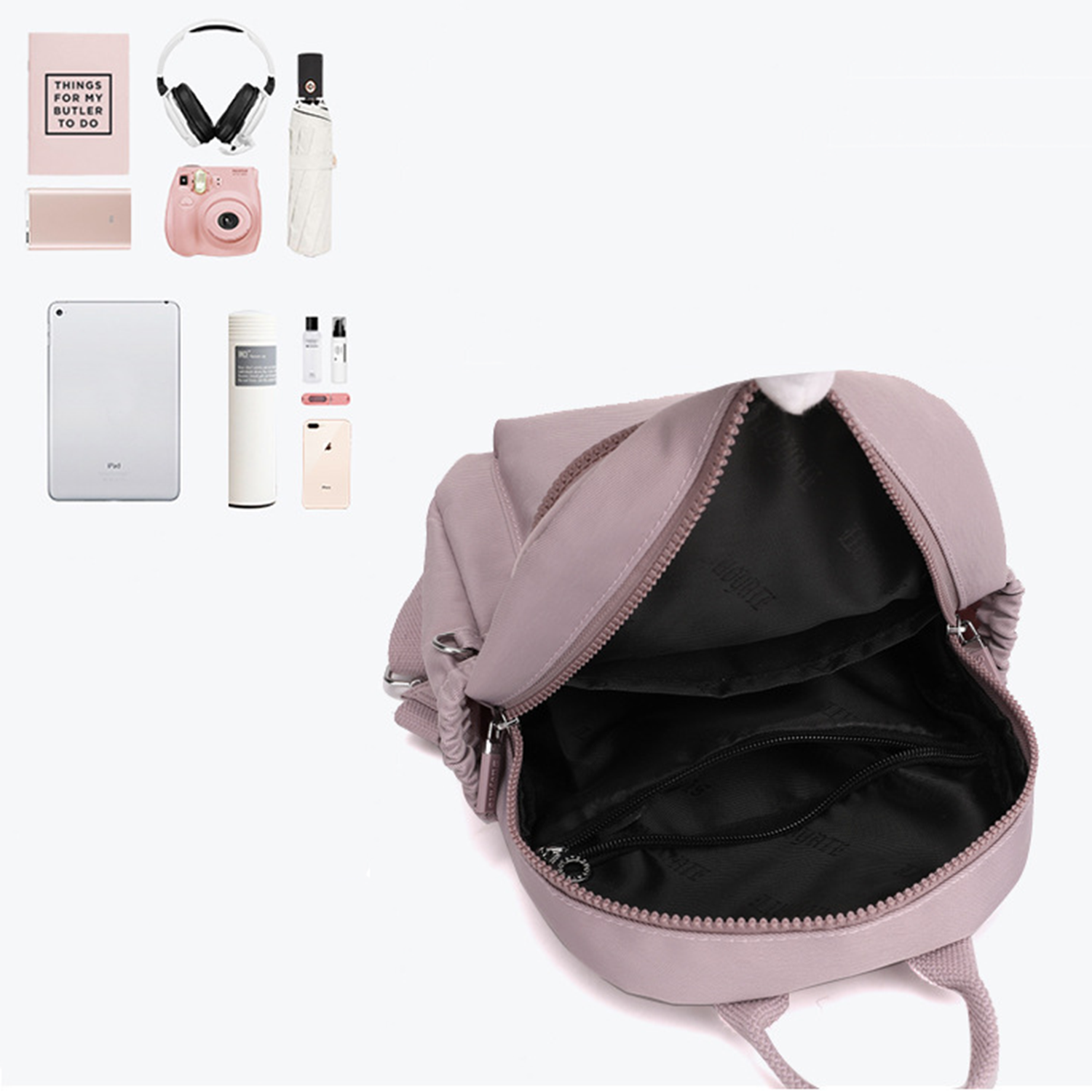Nylon Lightweight Casual Backpacks 3
