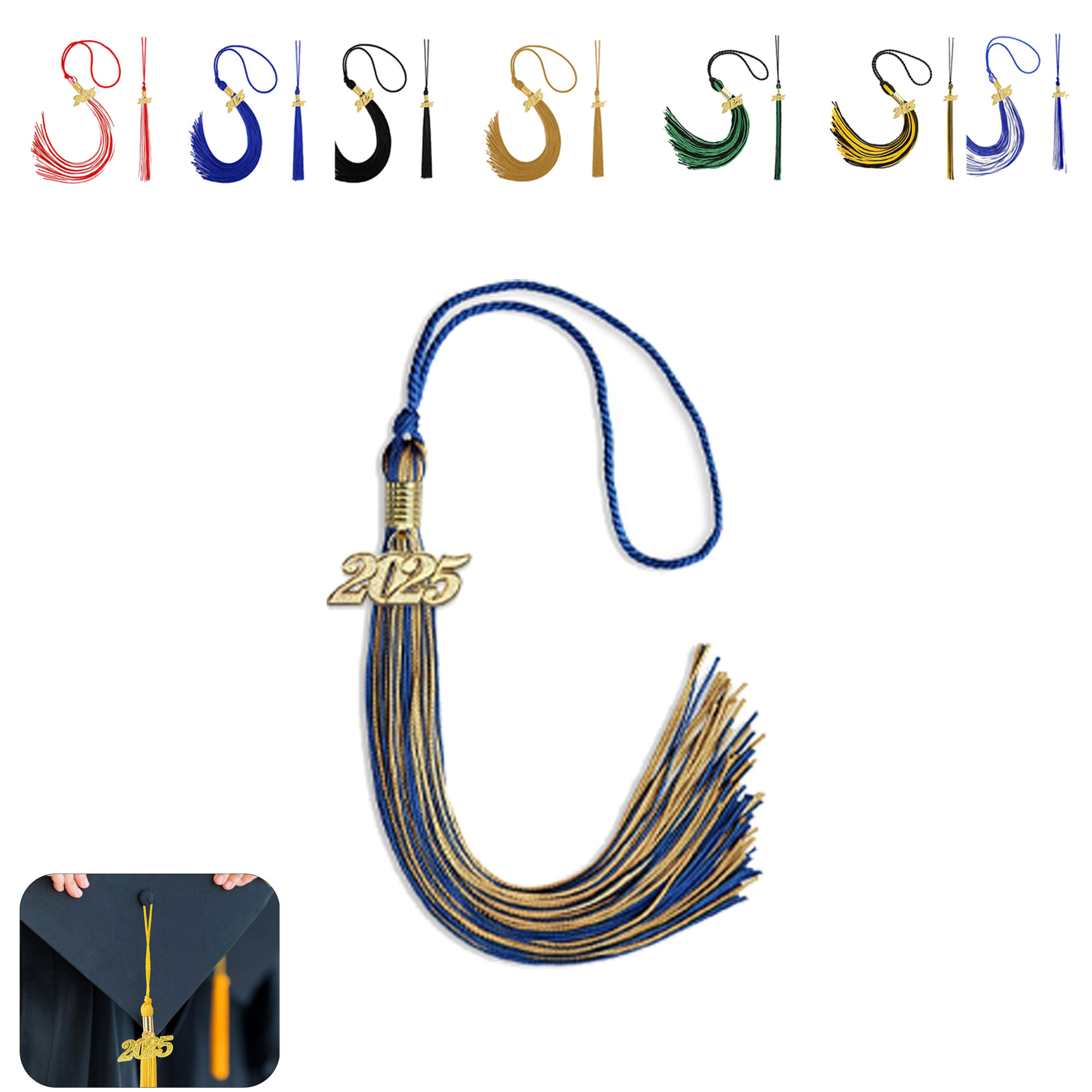 Graduation Single Color Tassel 4