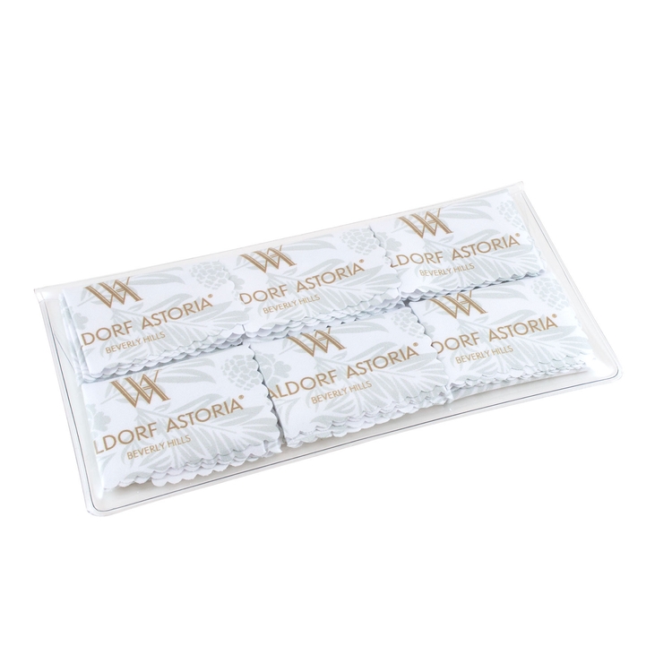 Ultra Opper Fiber® Full Color To-Go Pack Cleaning Cloths - 6 Pack (6"x6")