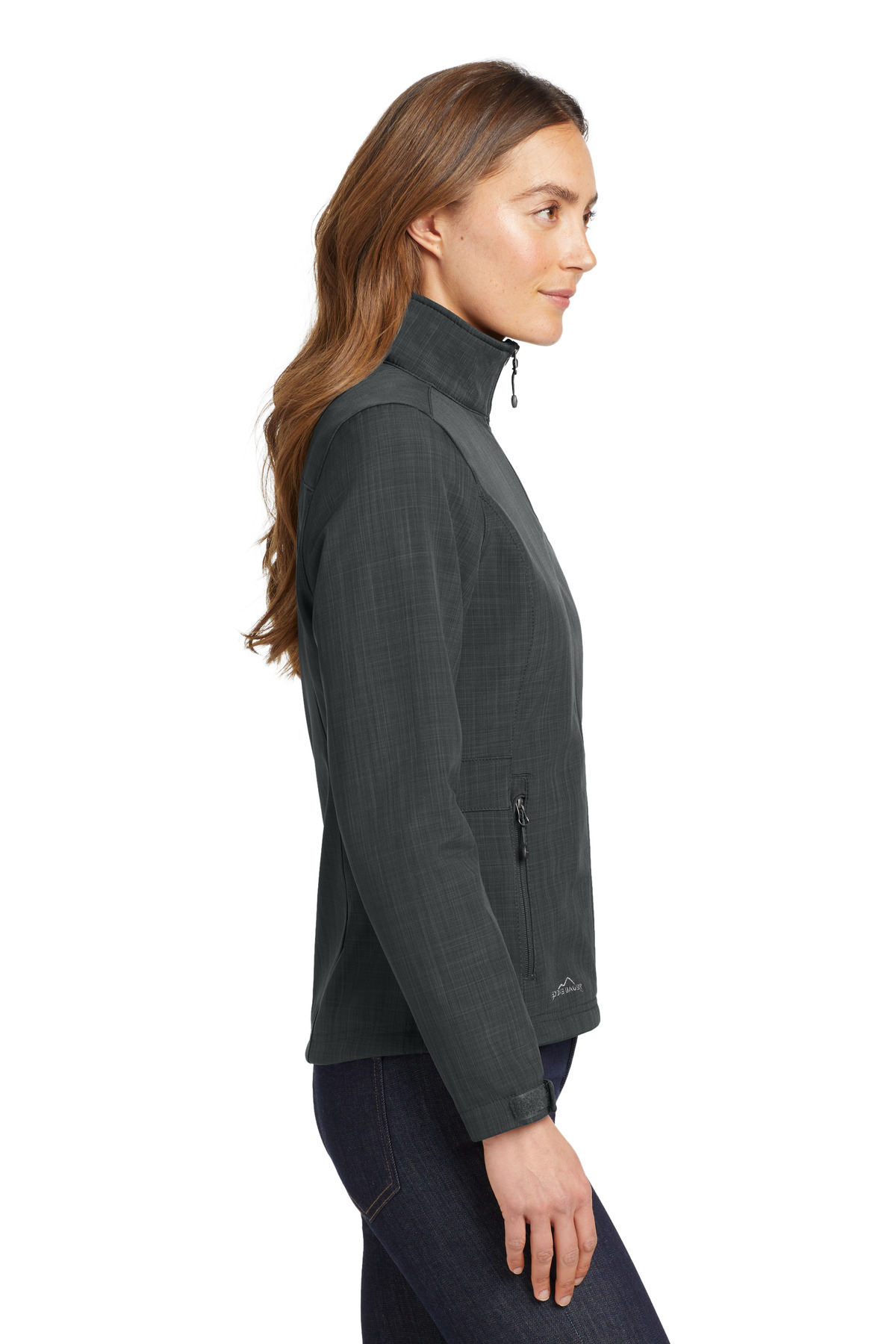 Eddie Bauer Women's Shaded Crosshatch Soft Shell Jacket. EB533 4