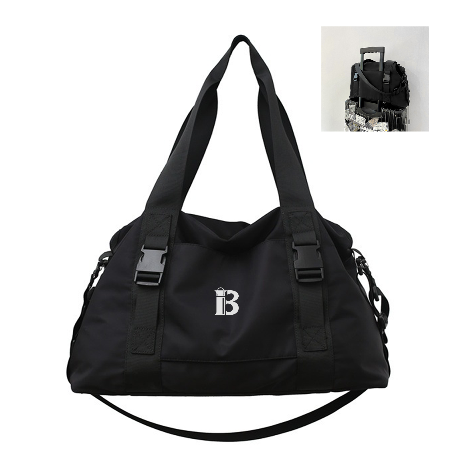 Large Capacity Nylon Travel Duffle Bag 5