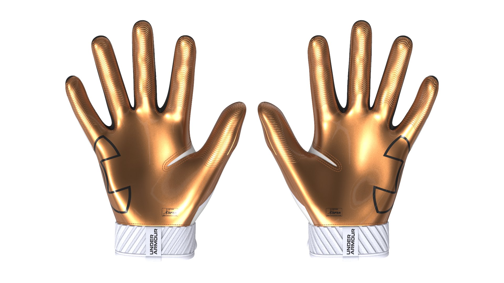 UA Blur Pro Men's Football Gloves 7