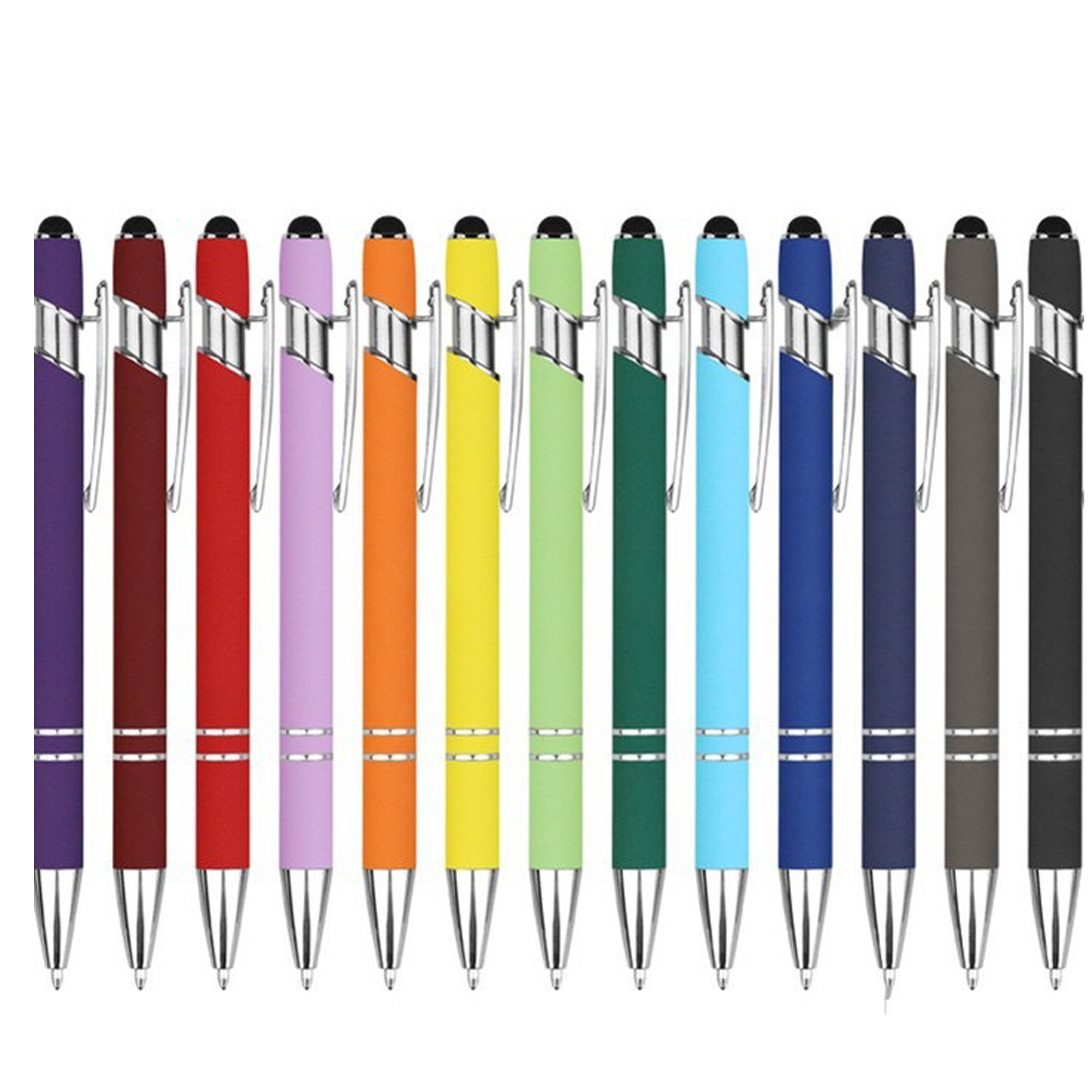 Soft Touch Click Metal Pen 3
