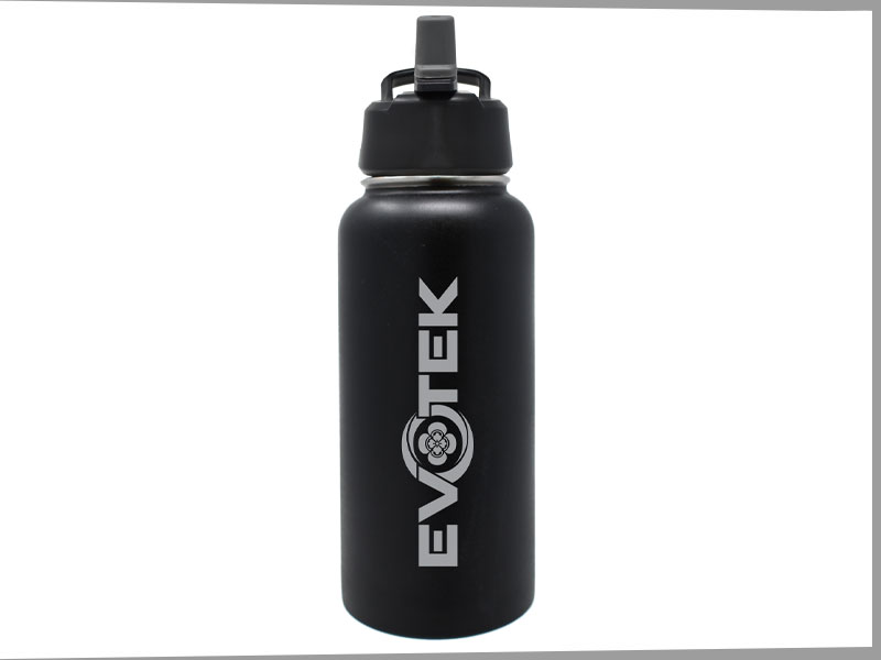 32oz. Lg. Mouth Thermal Canteen w/Pop-up Straw Lid