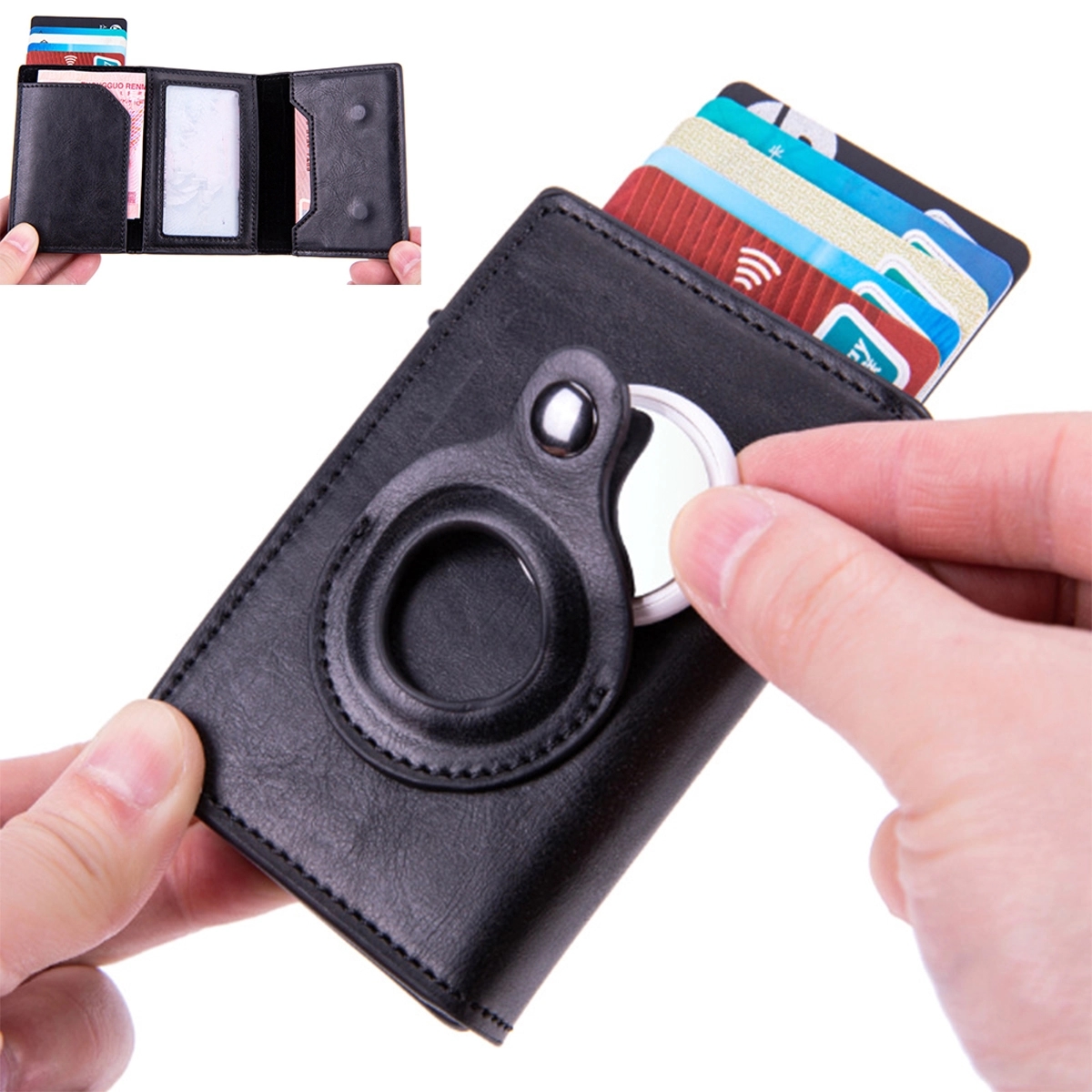 Apple Tag Wallet RFID Credit Card Holder 4