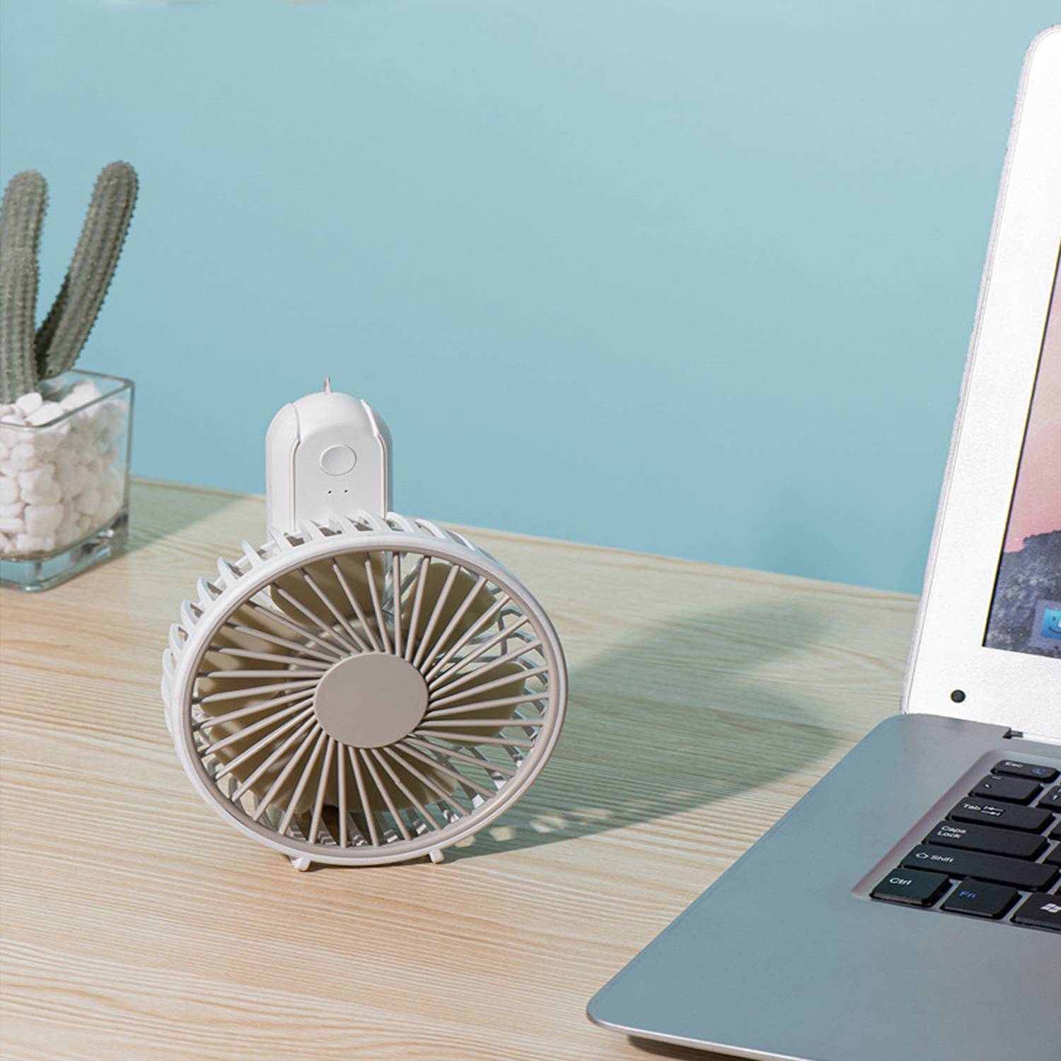 Handheld USB Charging Portable Folding Mini Fan 2