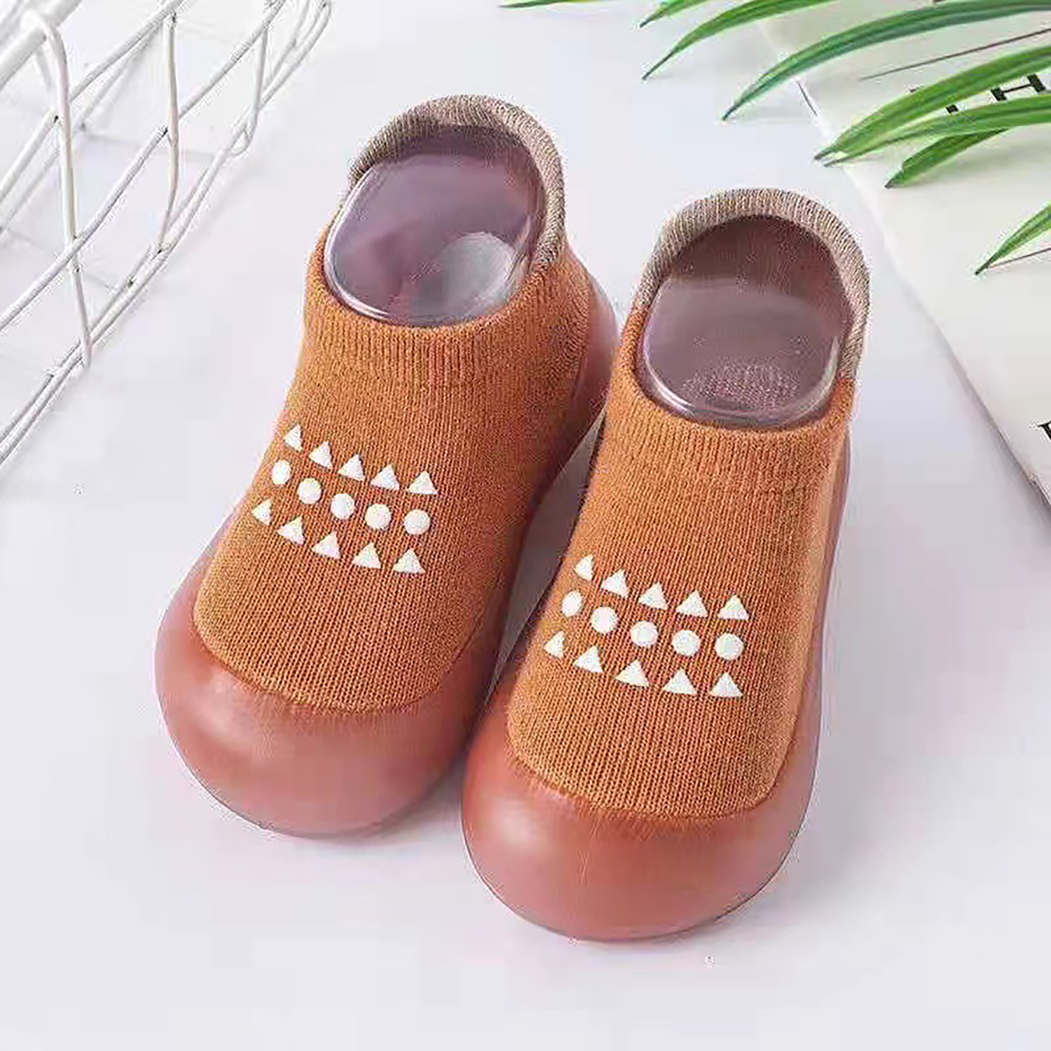 Baby Soft-Sole Non-Slip Walking Socks Shoes 7