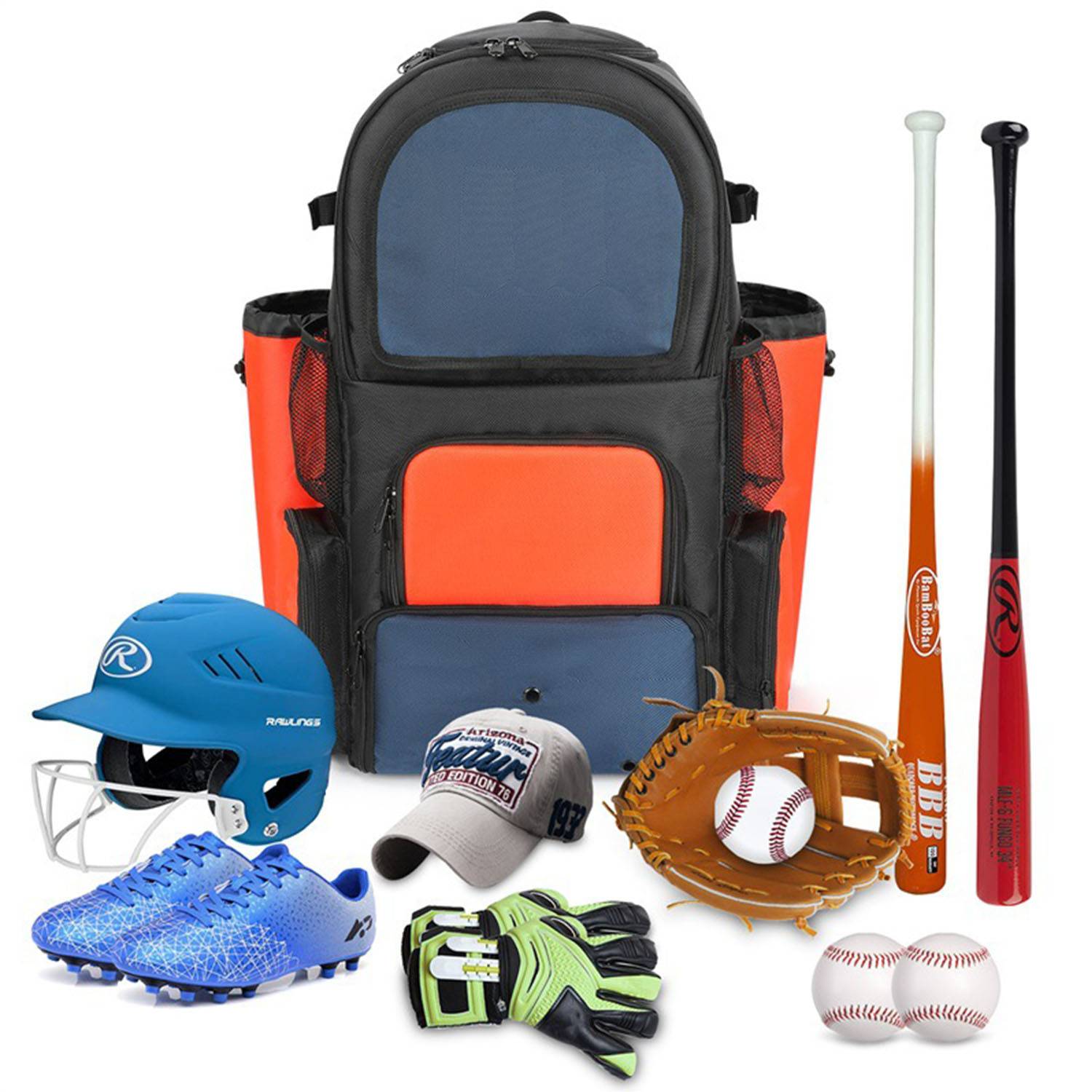 Oxford Outdoor Sports Baseball Backpack 5