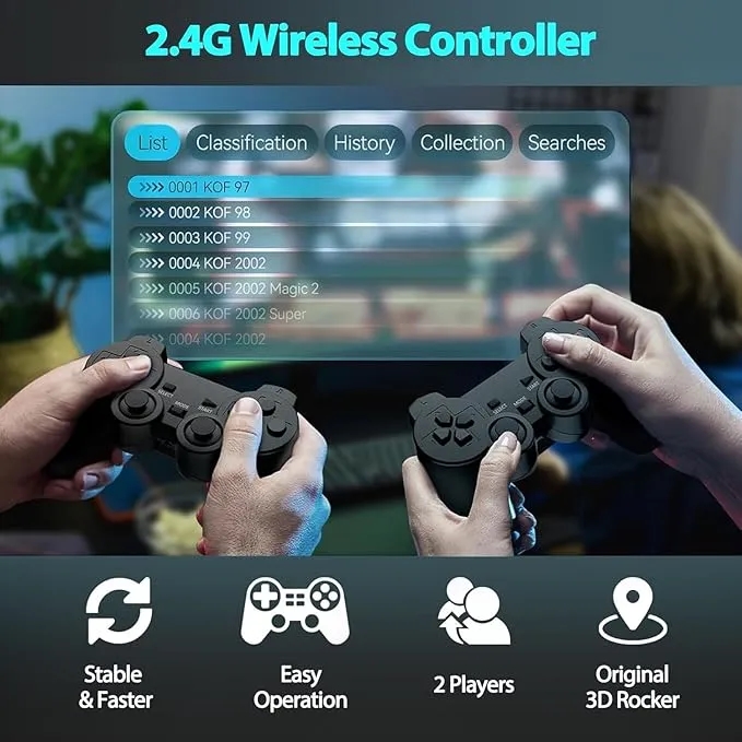 64 GB Plug and Play TV Game Console 2