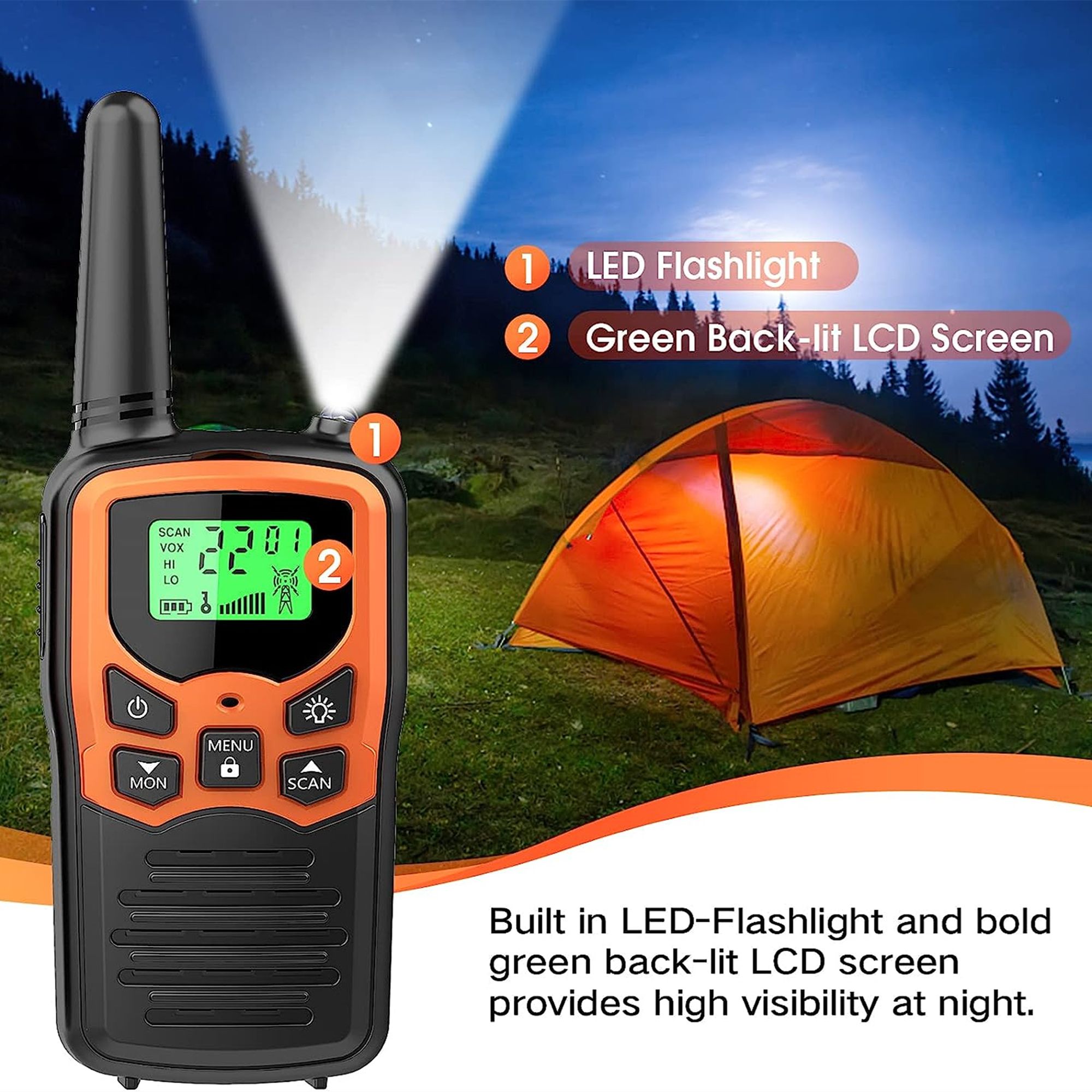 Long Range Walkie Talkie For Adult 4