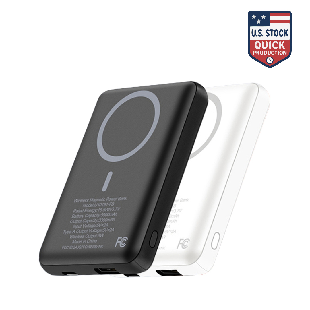 PowerPort 5000mAh Magnetic Power Bank with Wireless Charging 11