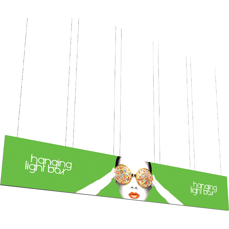 Vector Frame Hanging Light Box 30ft x 5ft