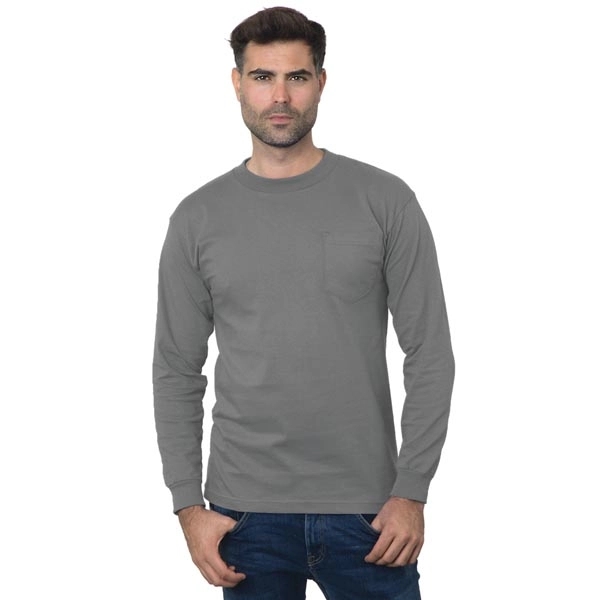 Unisex Union Made L/S Pocket Crew 4