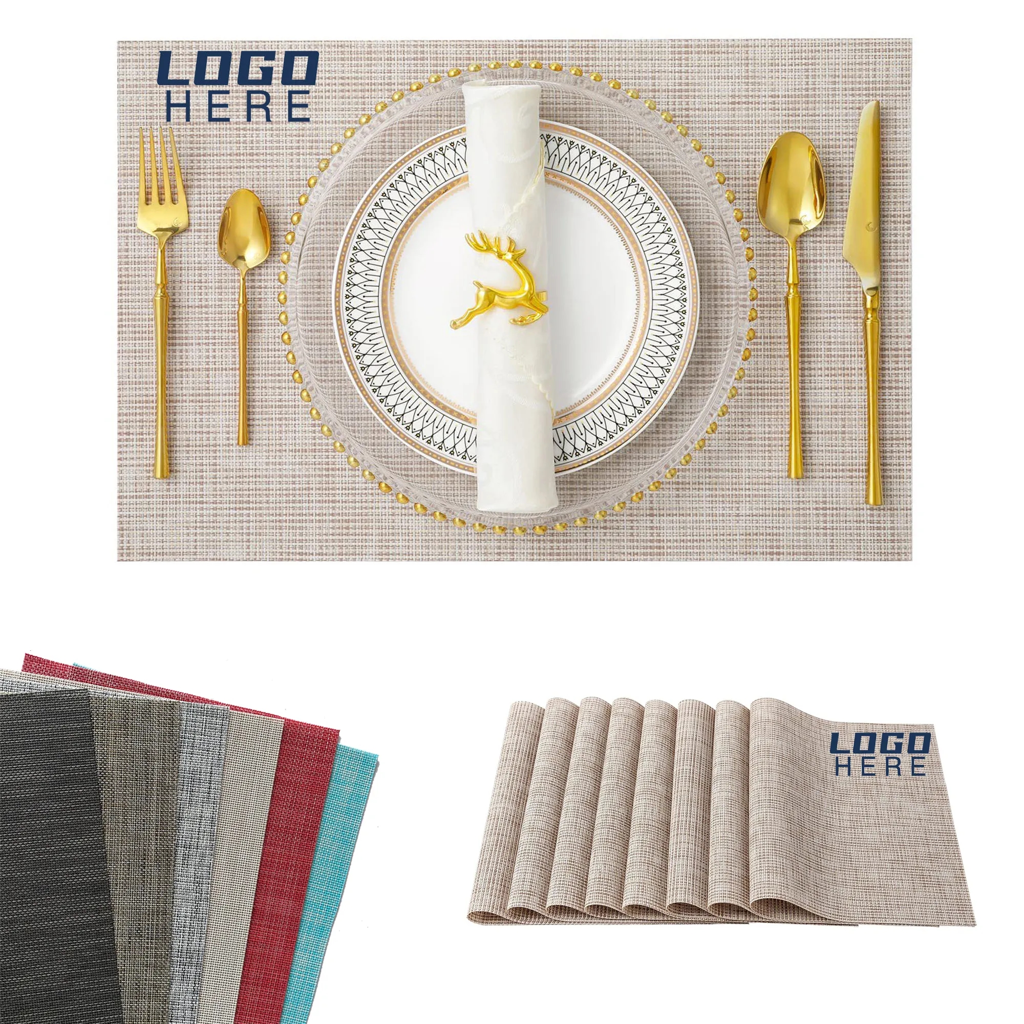 Washable Family Restaurant PVC Placemat 1