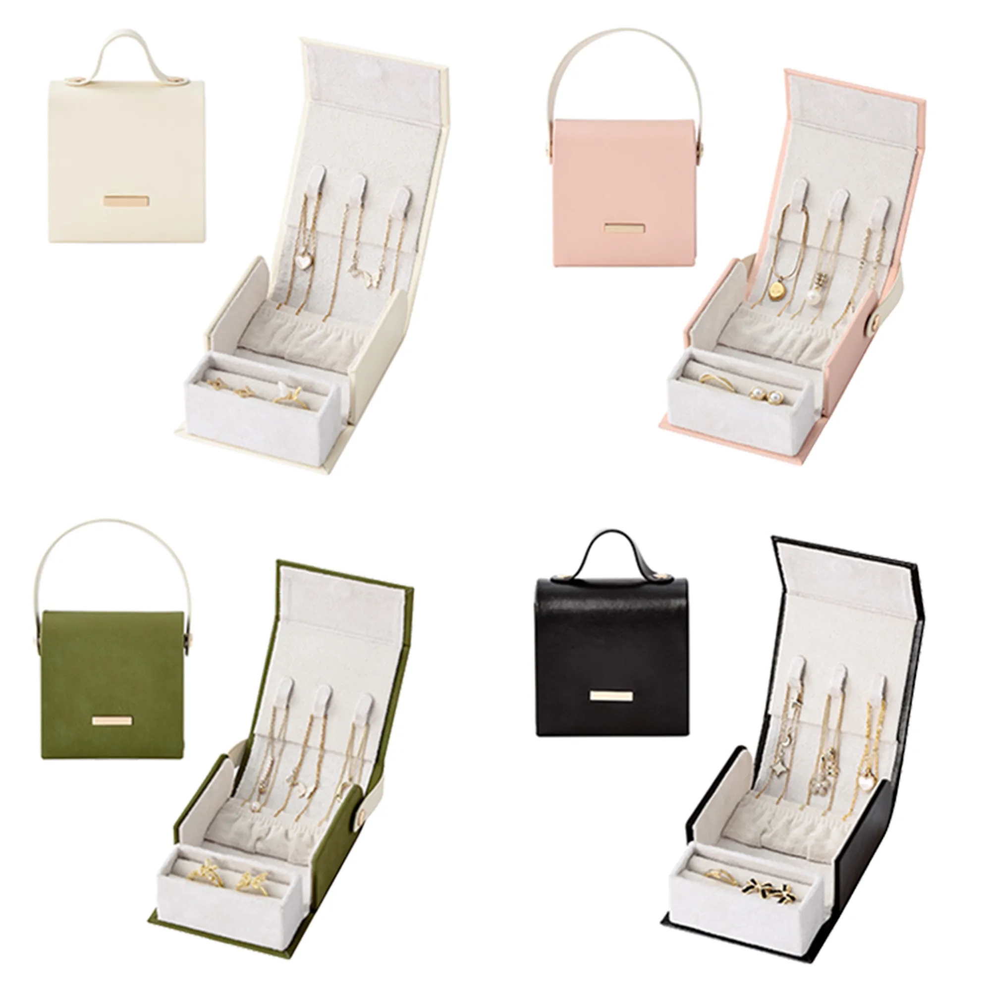 Elegant Leather Jewelry Storage Box 4
