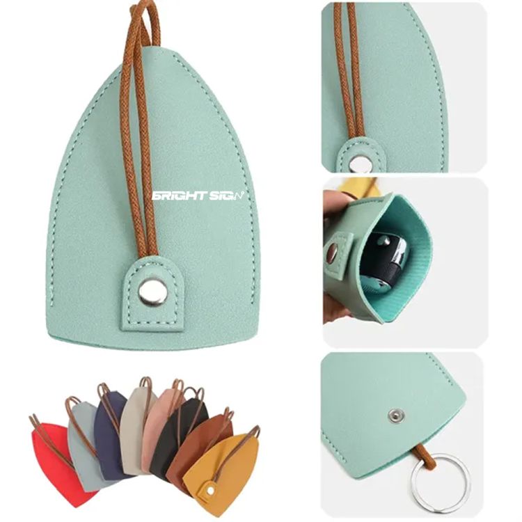 Faux Leather Access Card Key Case 2