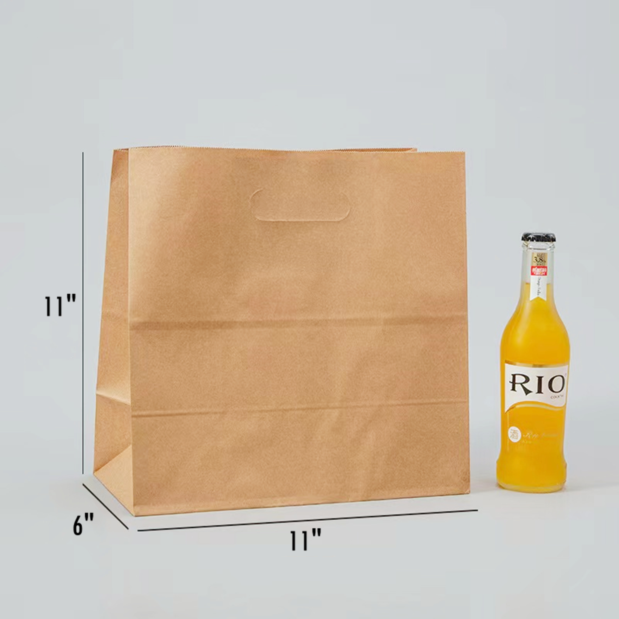 Die Cut Kraft Paper Gift Bag 3