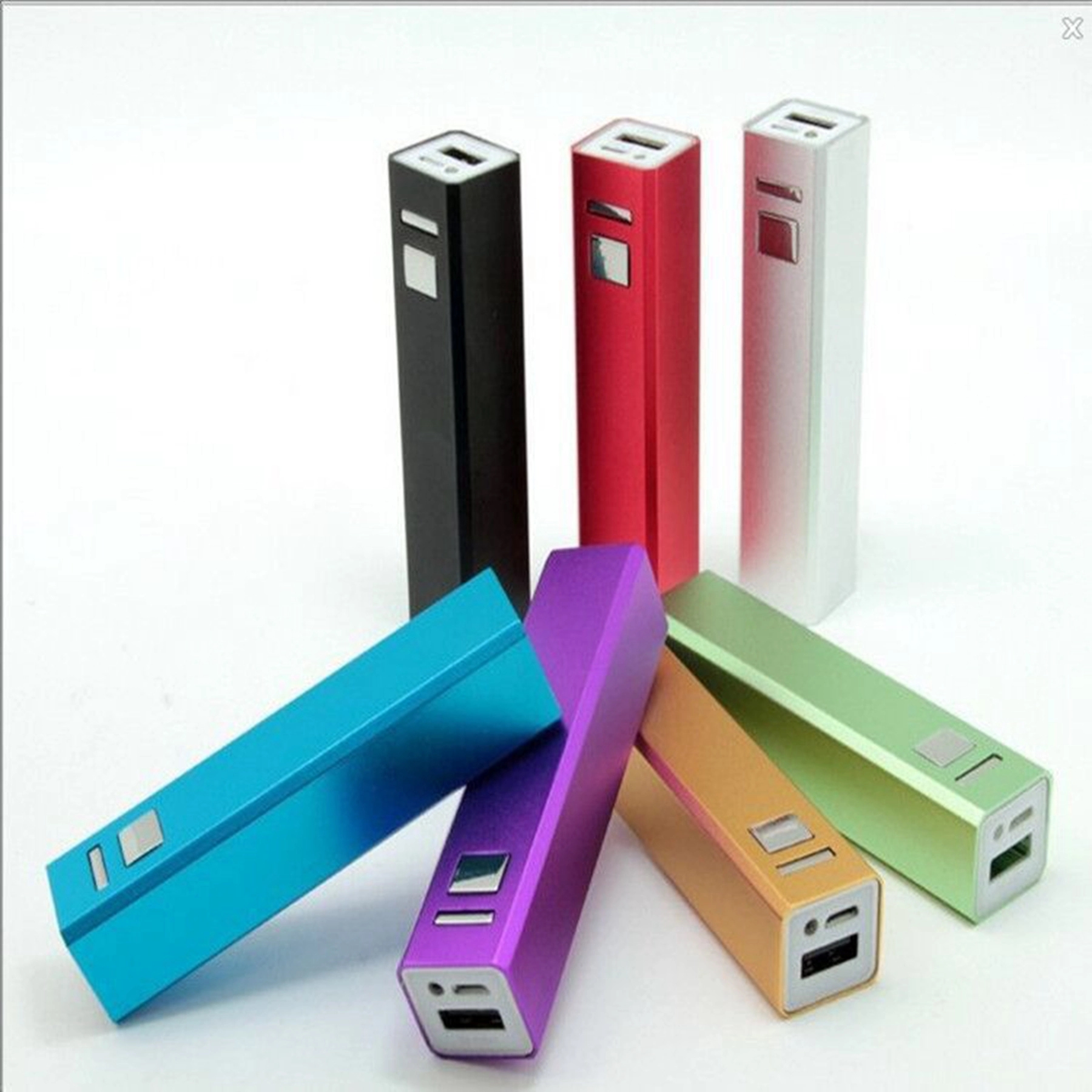 2200 mAh Metallic Portable Power Bank Charger 11