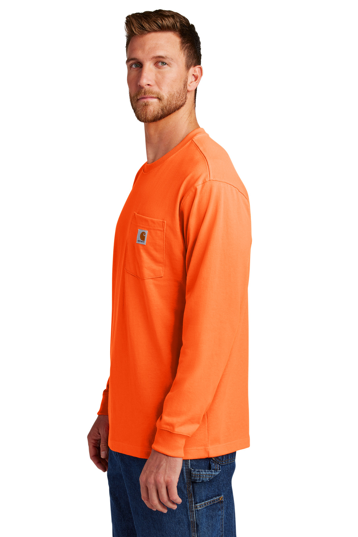 Carhartt Workwear Pocket Long Sleeve T-Shirt. CTK126 15