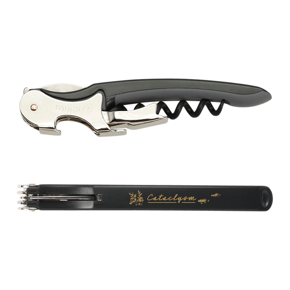 Murano Soft-Touch Italian Two-Step Waiters Corkscrew 27