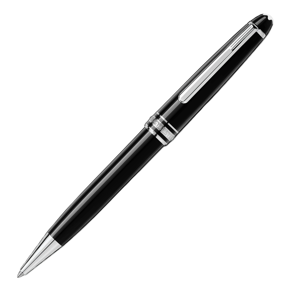 MONTBLANC® Meisterstück Luxury Platinum-Coated Classique Ballpoint Pen w/ Gift Box