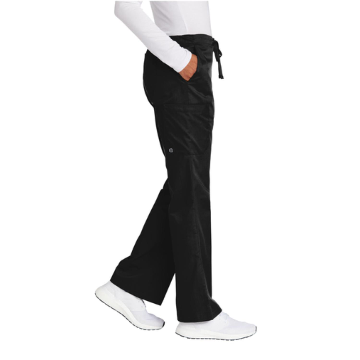Wink™ Women’s Petite WorkFlex™ Flare Leg Cargo Pant 1