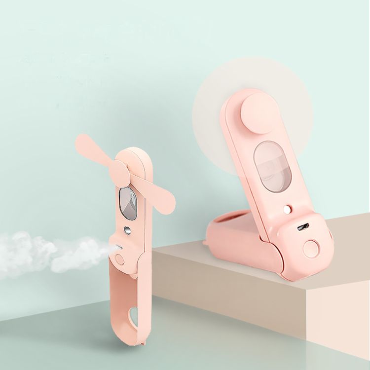 USB Mini Handheld Misting Fan 3