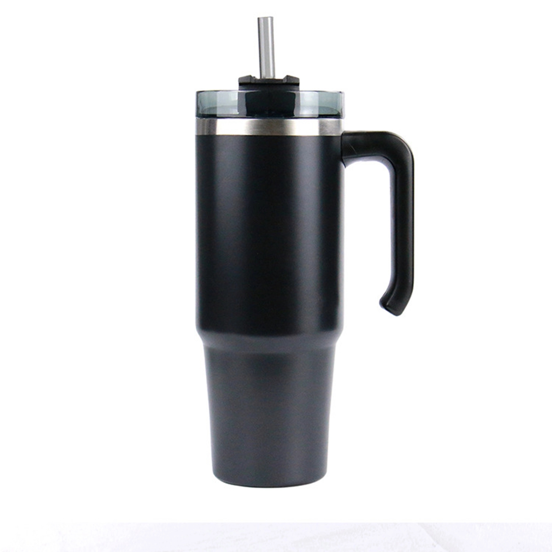 30 Oz. Double Wall Stainless Steel Vacuum Mug with Handle 16