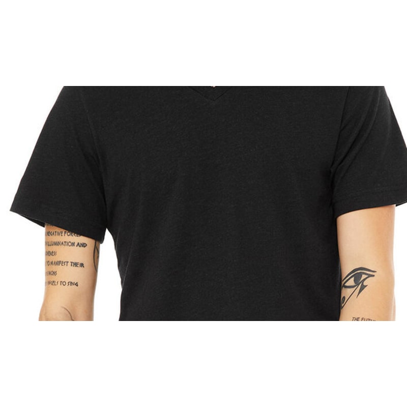 Bella + Canvas Unisex CVC Jersey V-Neck T-Shirt 16