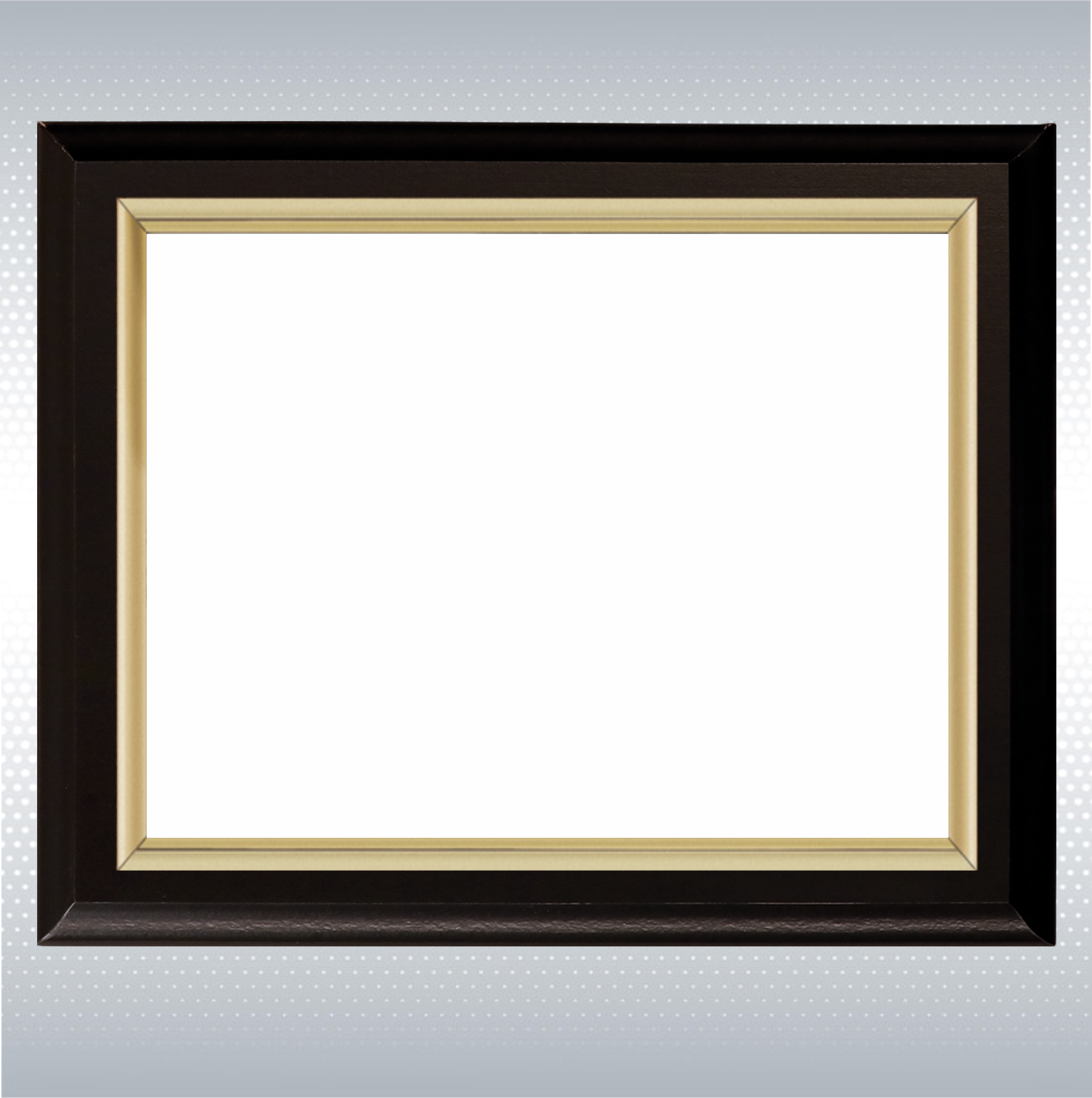 Black Matte Finish Certificate Plaque 8