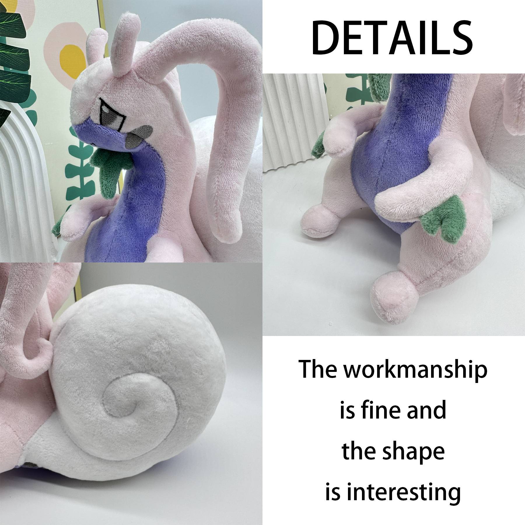 Cotton Little dragon plush toy doll 4
