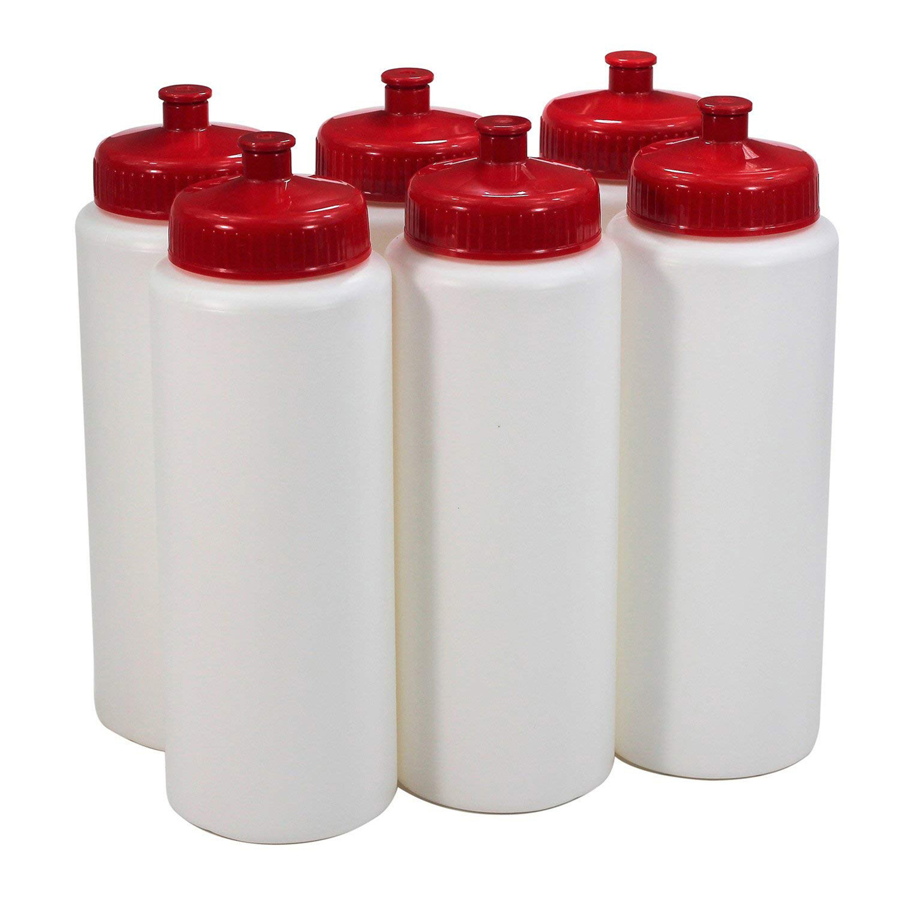 32 oz. Plastic Sports Bike Bottles w/ Lid 4