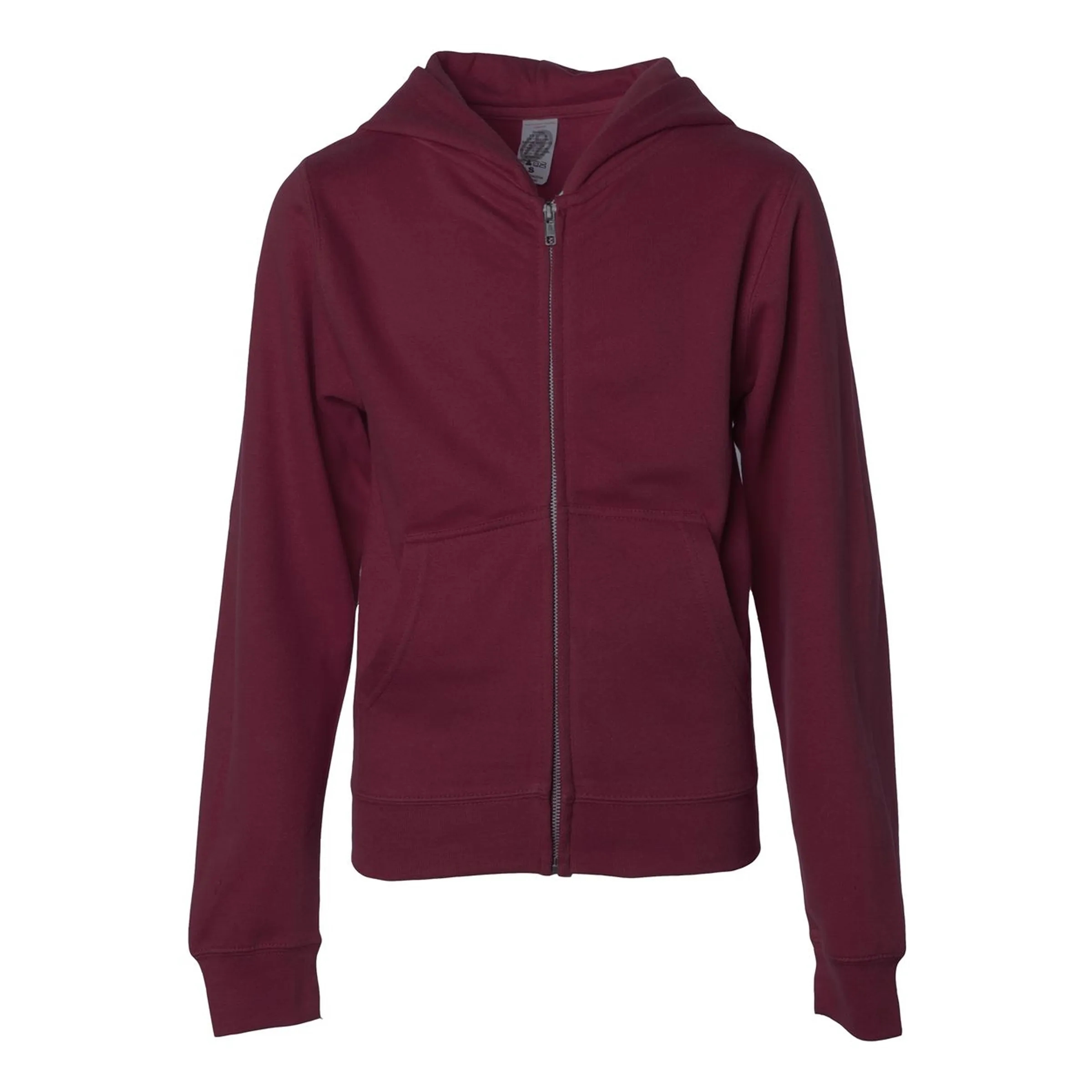 Independent Trading Co. Youth Midweight Zip Hooded 38