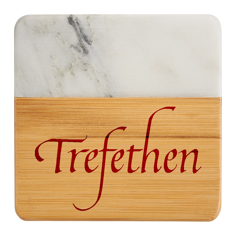 Bamboo & Marble Wine Coaster (Set of 4) 2