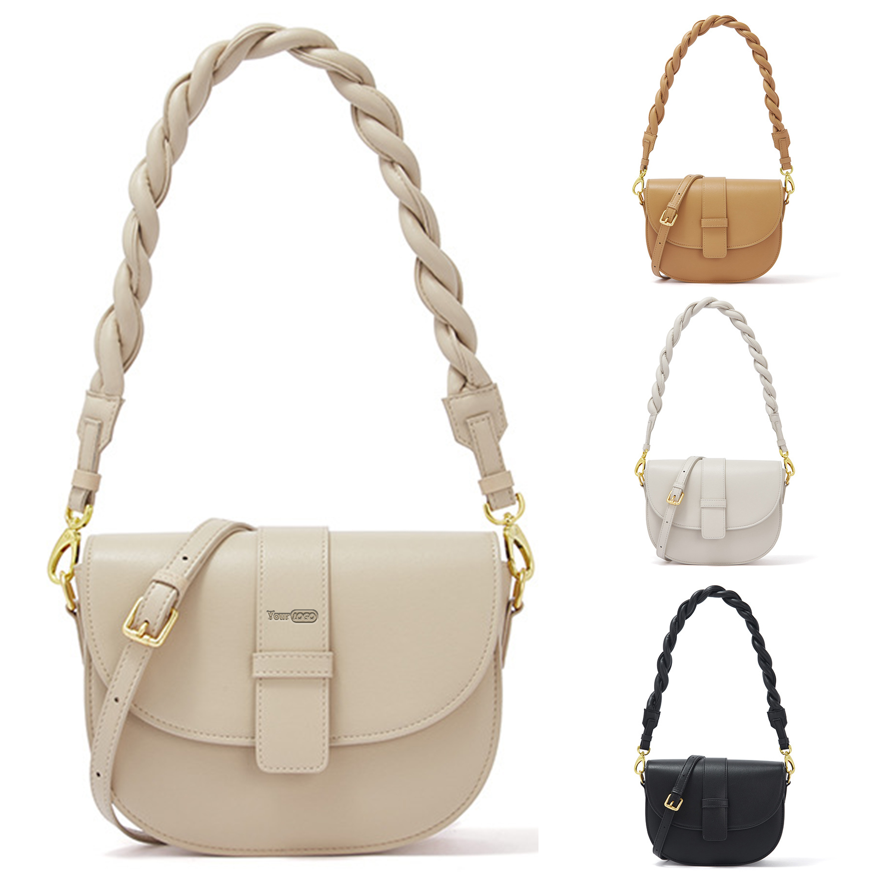 Genuine Leather Women Small Crossbody bag 2