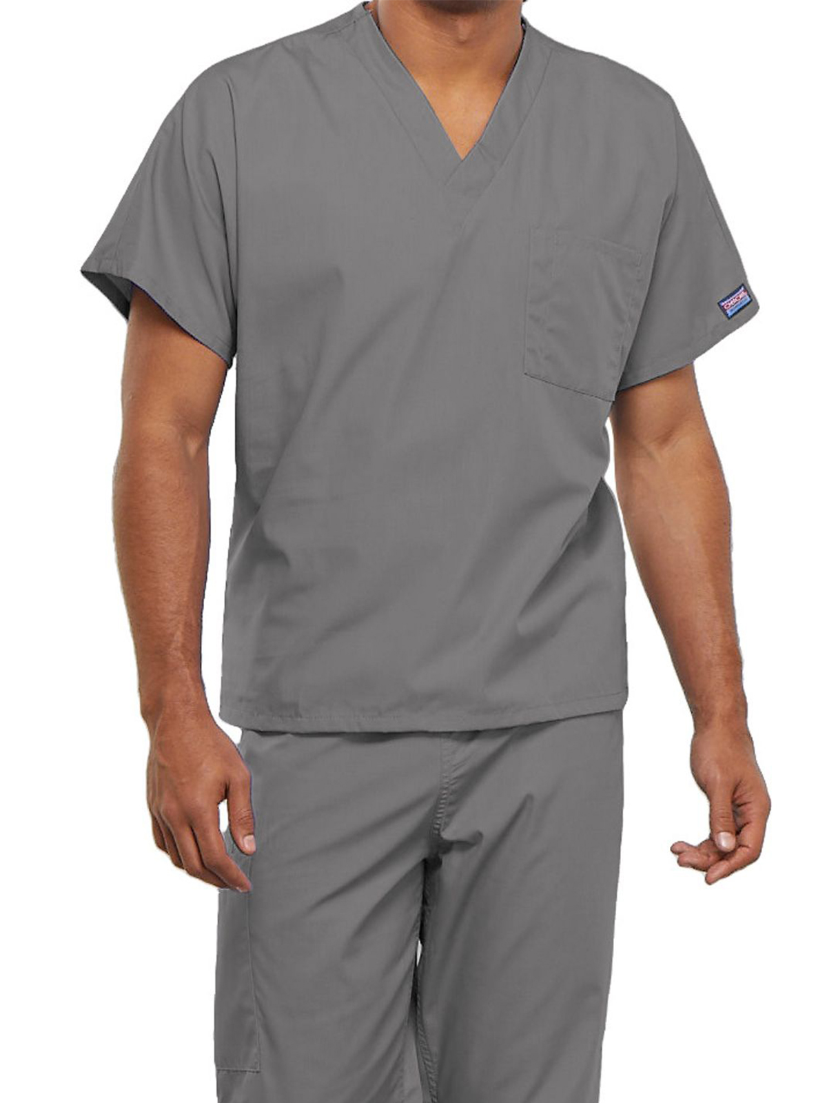 Cherokee - Workwear Originals - Unisex 1-Pocket V-Neck Top 65