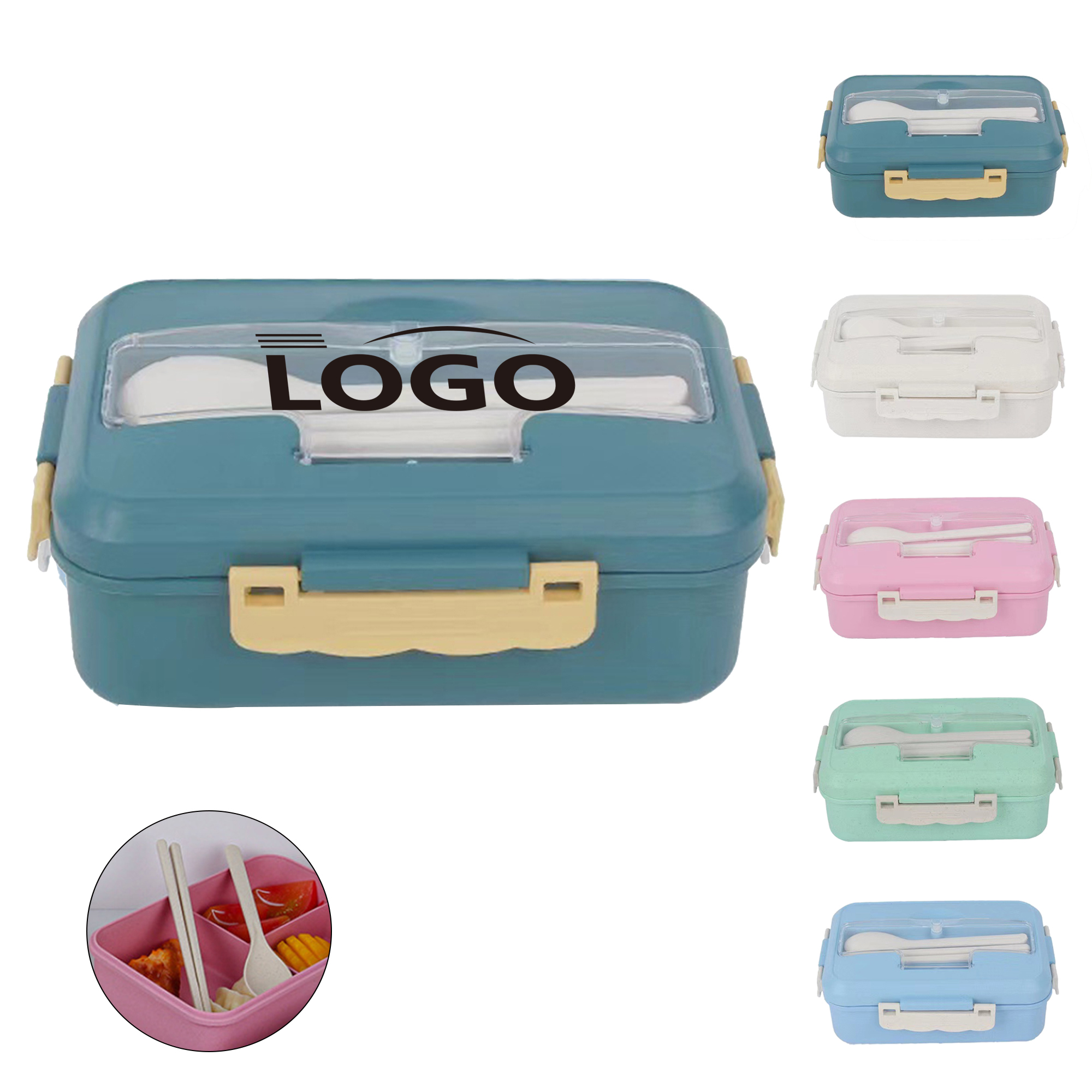 Wheat Straw Lunch Box 5