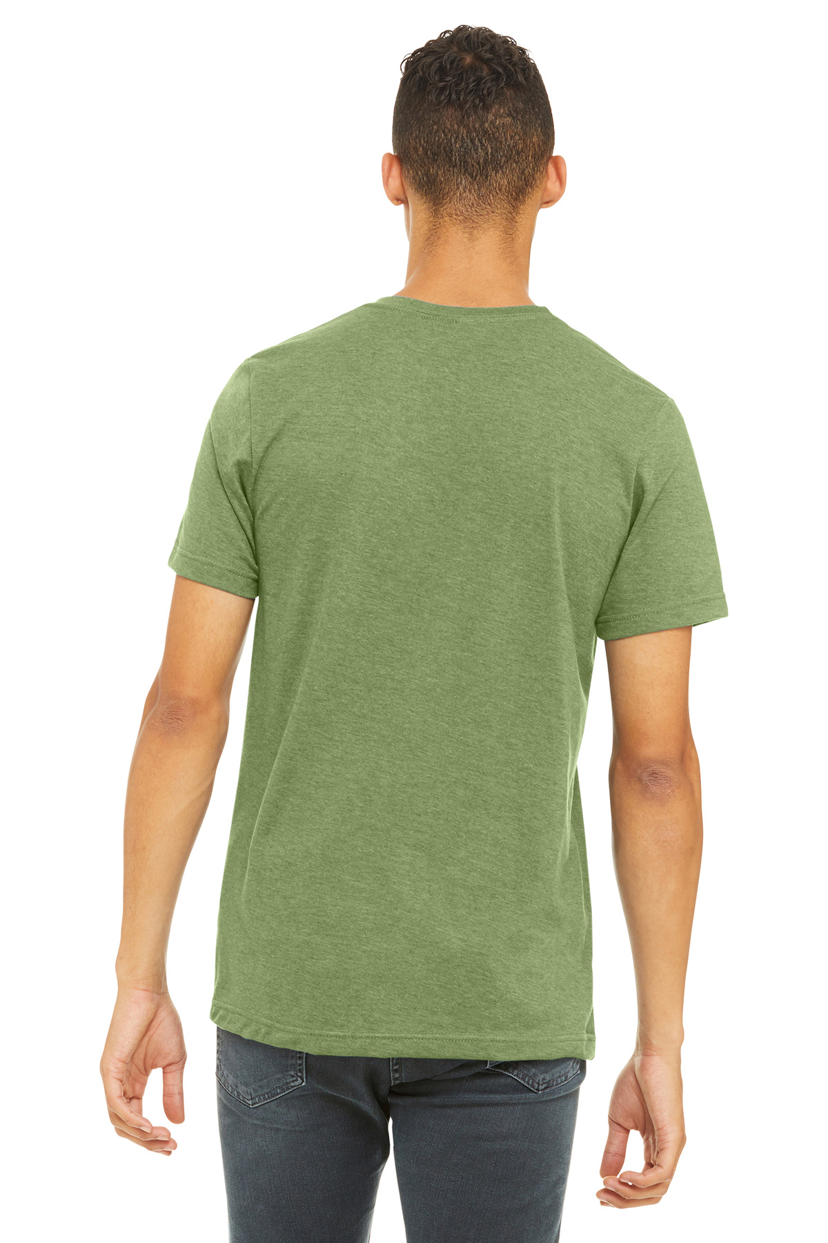 BELLA+CANVAS Unisex Heather CVC Short Sleeve Tee. BC3001CVC 33